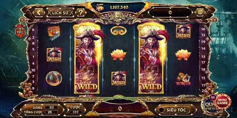 Pirate King Sunwin – Game Slot Cướp Biển Bùng Nổ